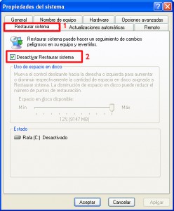 Restaurar sistema